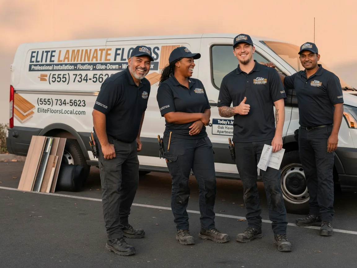 Laminate flooring installation company in South China, ME